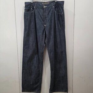 Levi’s Men’s 569 Loose Straight Fit Jeans Dark Wash Size 38x34